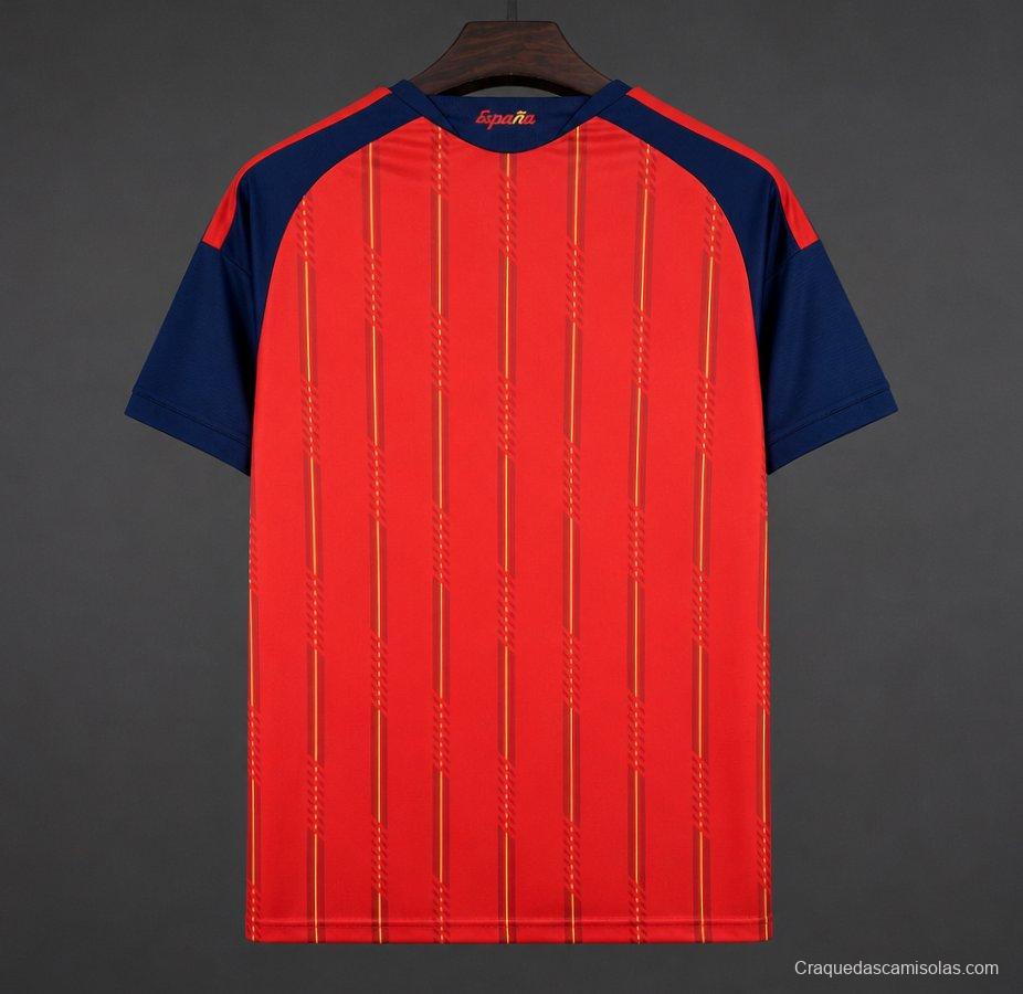 Spain 2026 home World Cup Patch Champion - Fan Version