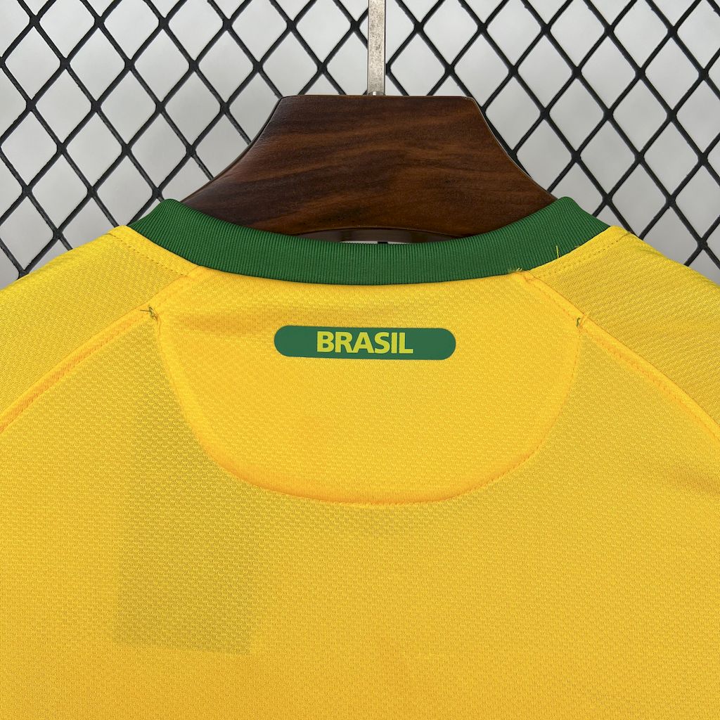 Brazil 2010 Home Retro Jersey - image 11