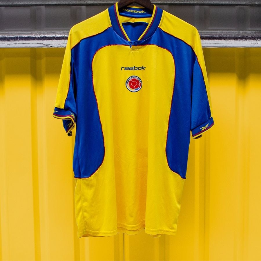 Retro Colombia Home Jersey 2001-02 Campeón Copa America - image 2