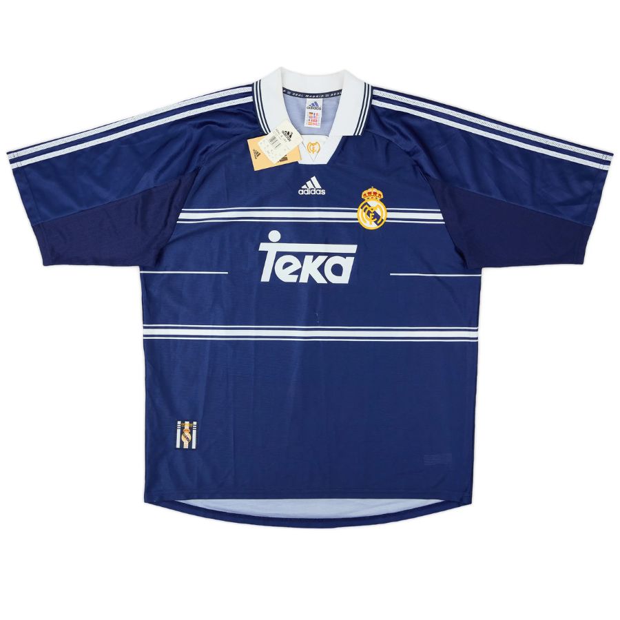 Raul #7 Real Madrid Away Retro Jersey 1998/99 - image 2
