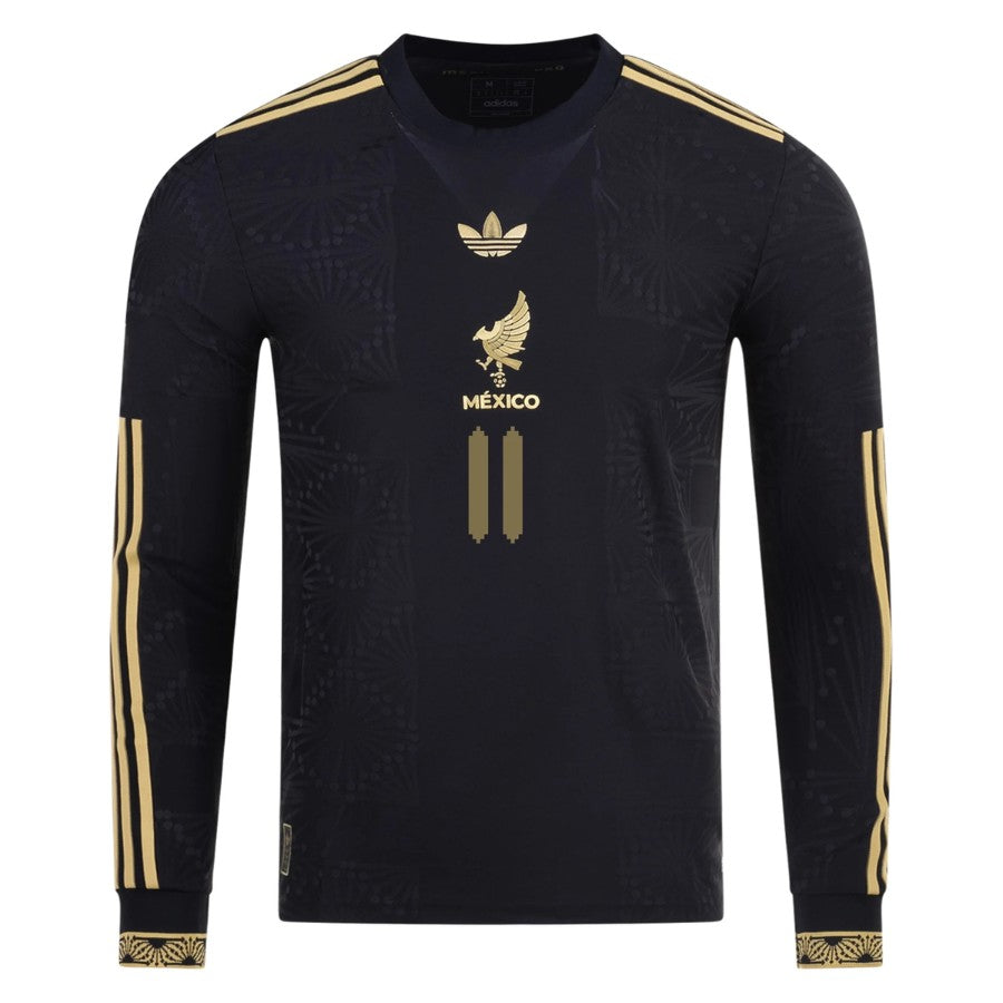 Mexico Santiago Giménez 2025 Special Edition Long Sleeve Authentic Player Third Jersey by ad - image 3