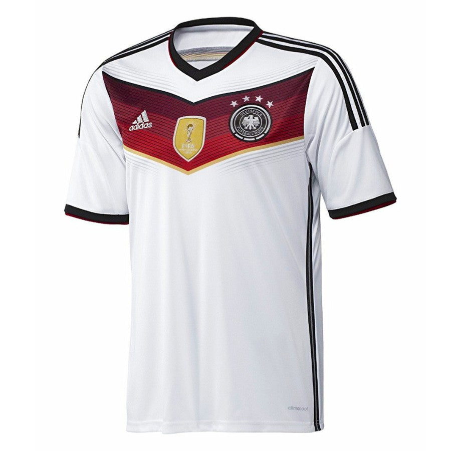 Germany Retro Home 2014 Fan Jersey Winner World Cup 2014