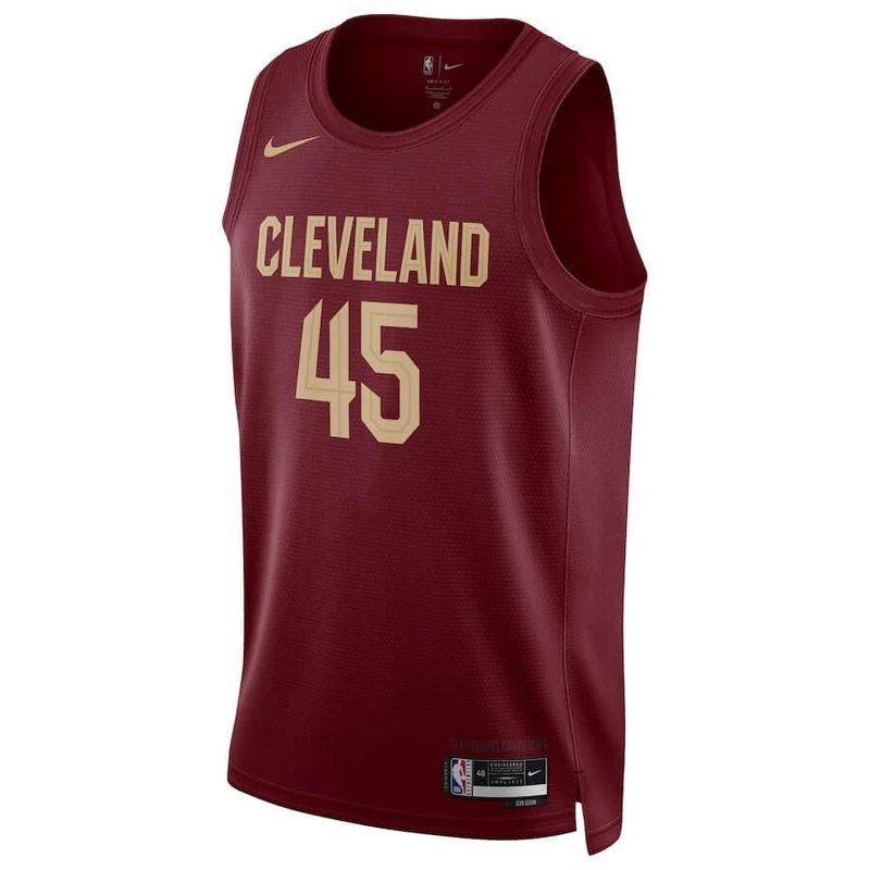 Donovan Mitchell Cleveland Cavaliers Unisex 22/23 NBA Jersey - Burgundy - image 2