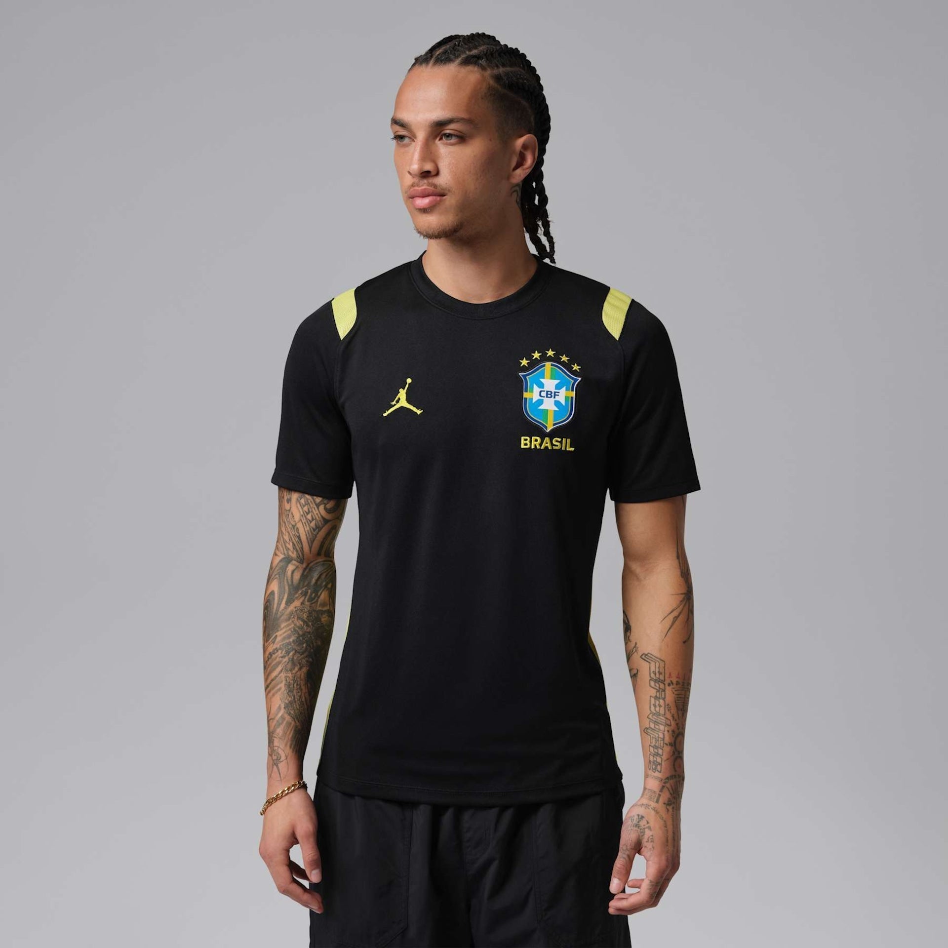 T-Shirt Brazil Jordan Academy Pro 2026 Training Men - image 1