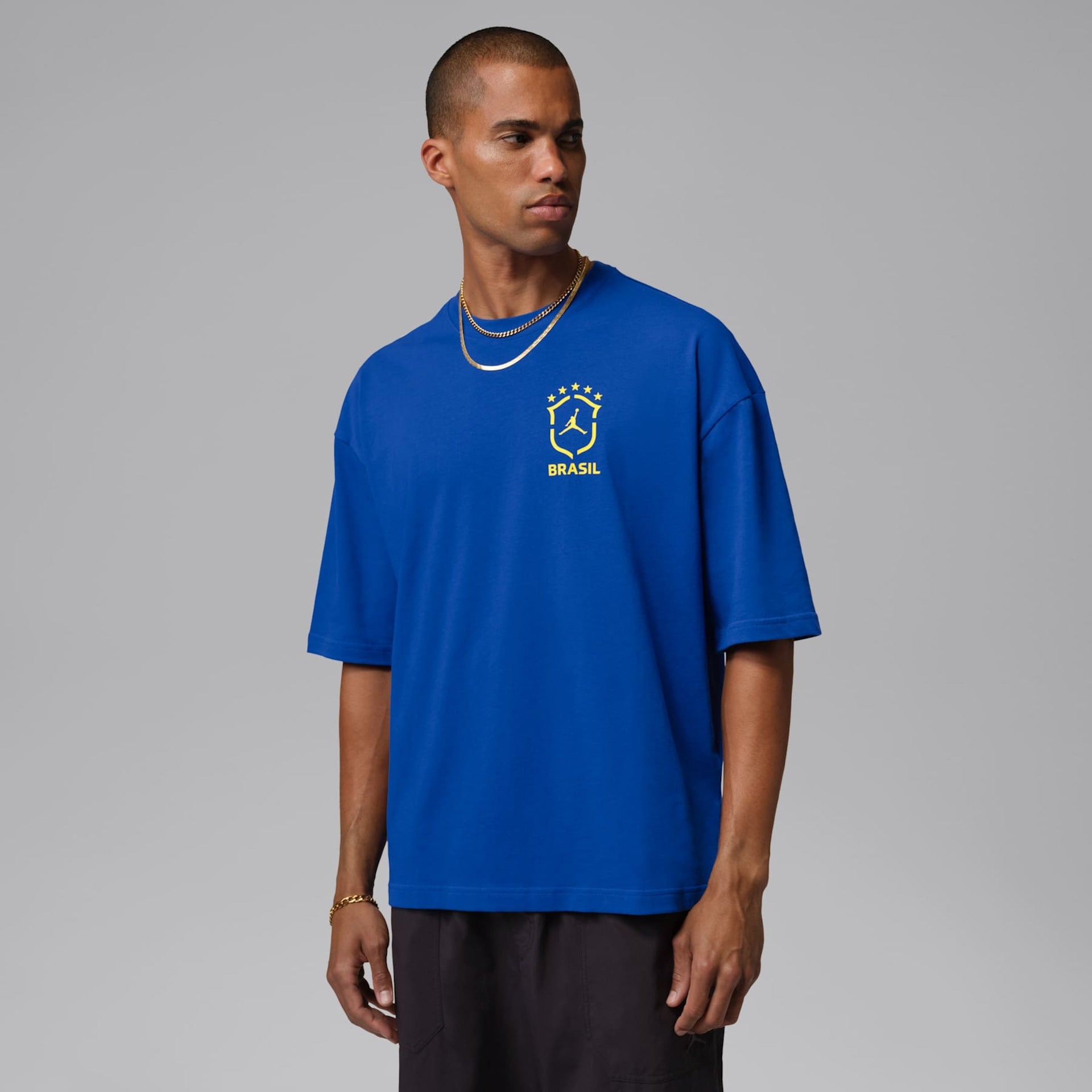 T-Shirt Brazil Air Jordan 85 Oversized Men - image 1