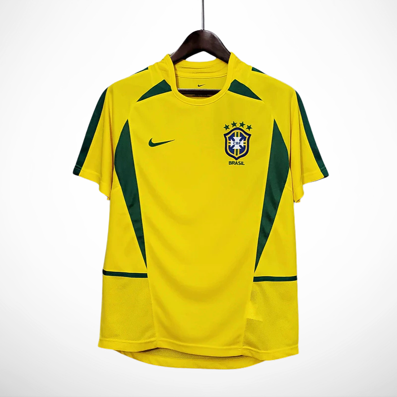 Brazil Home - Retrô 2002 Jersey - image 7