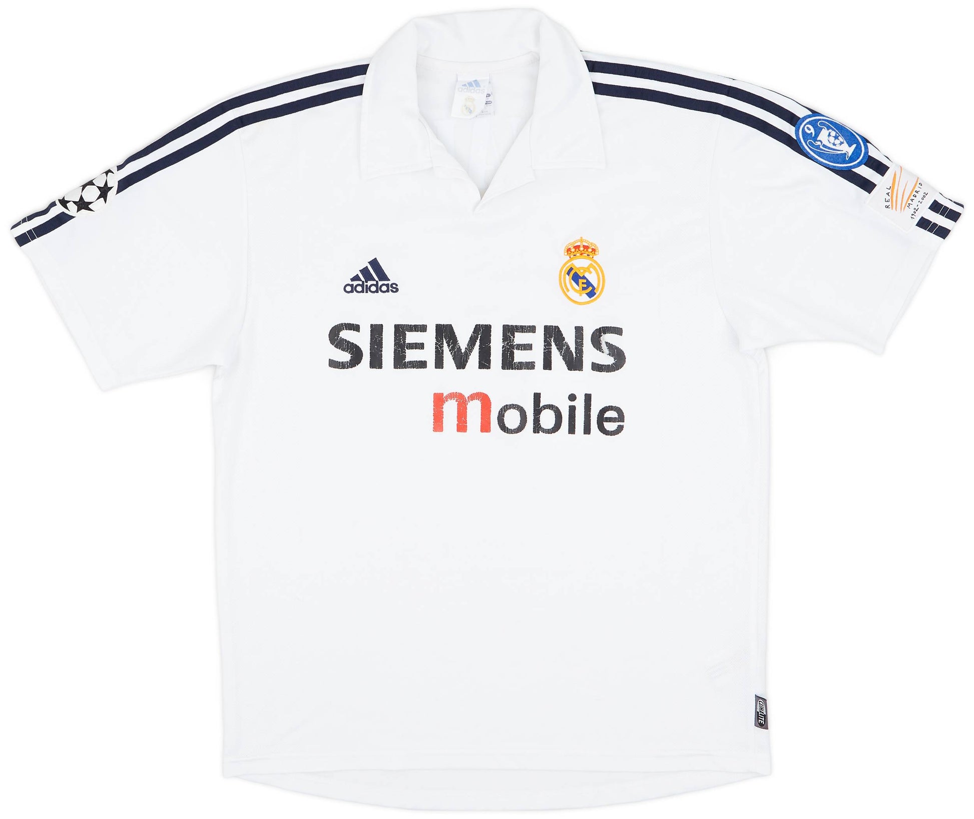 Ronaldo #11 Real Madrid Home Retro Jersey 2002/03 - image 2