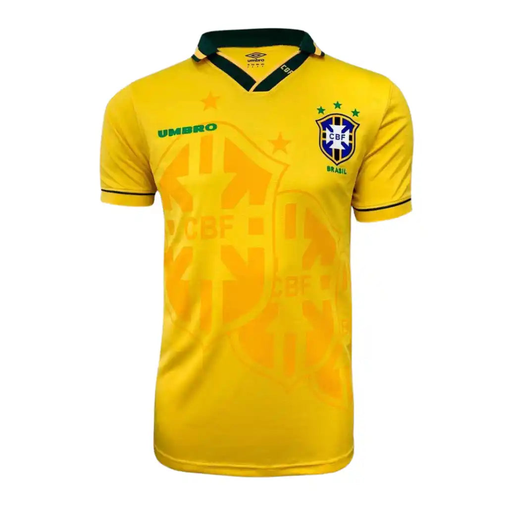 Brazil Home - Retrô 1994 Jersey - image 2