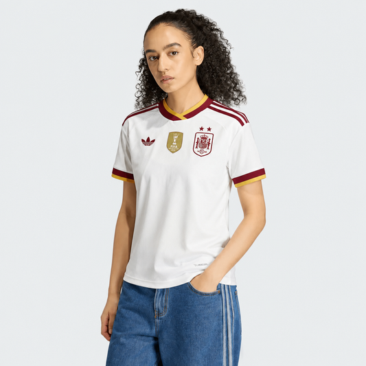 Spain Away World Cup 2026 Women Patch Champions - Fan Version