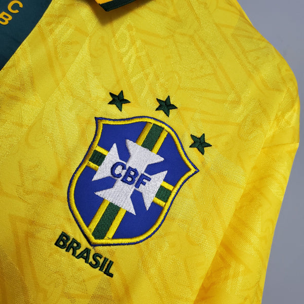 Brazil 91/93 I Home Jersey - Retro Version - image 7
