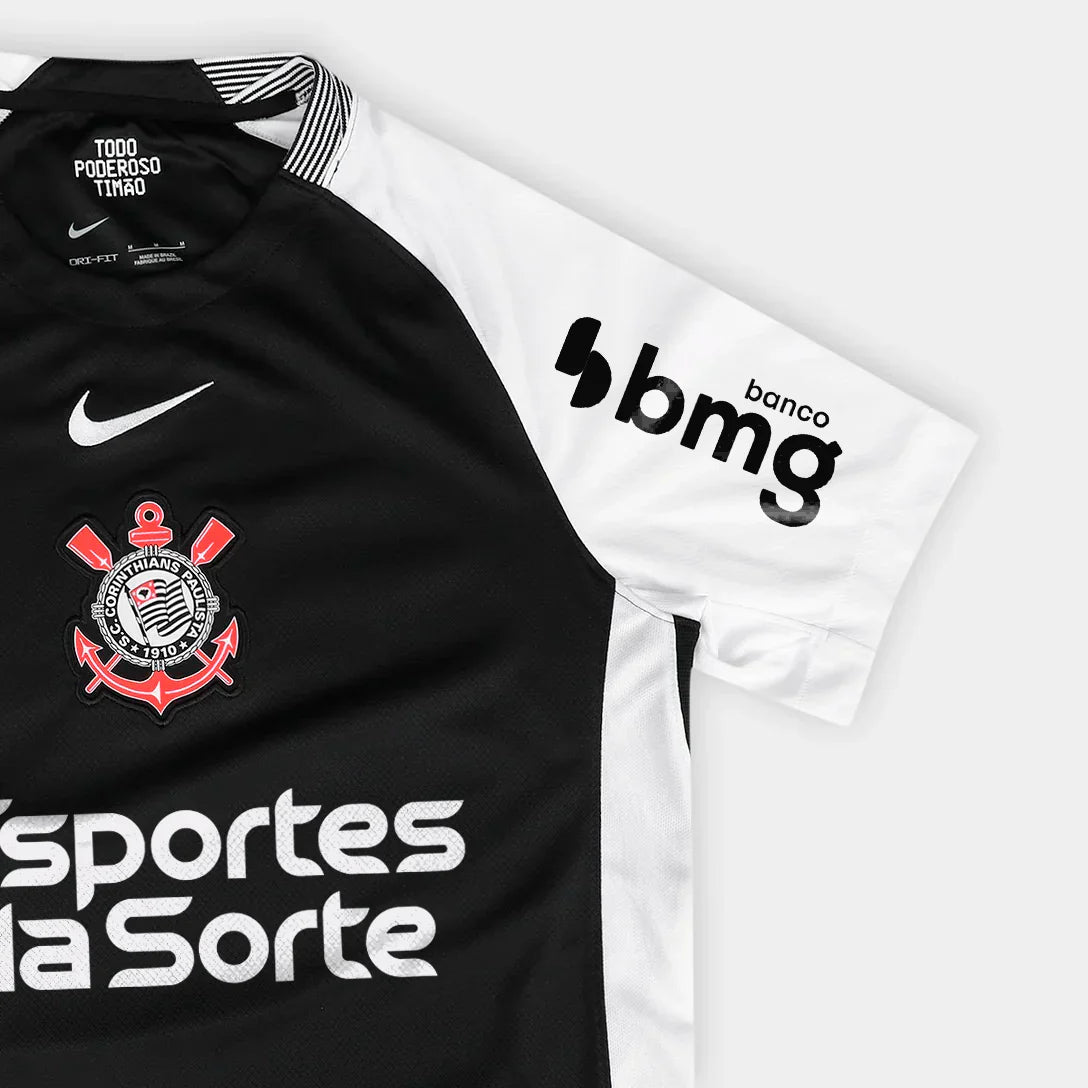 Camisa Corinthians 2025/26 II Torcedor Com Patrocínios - image 3