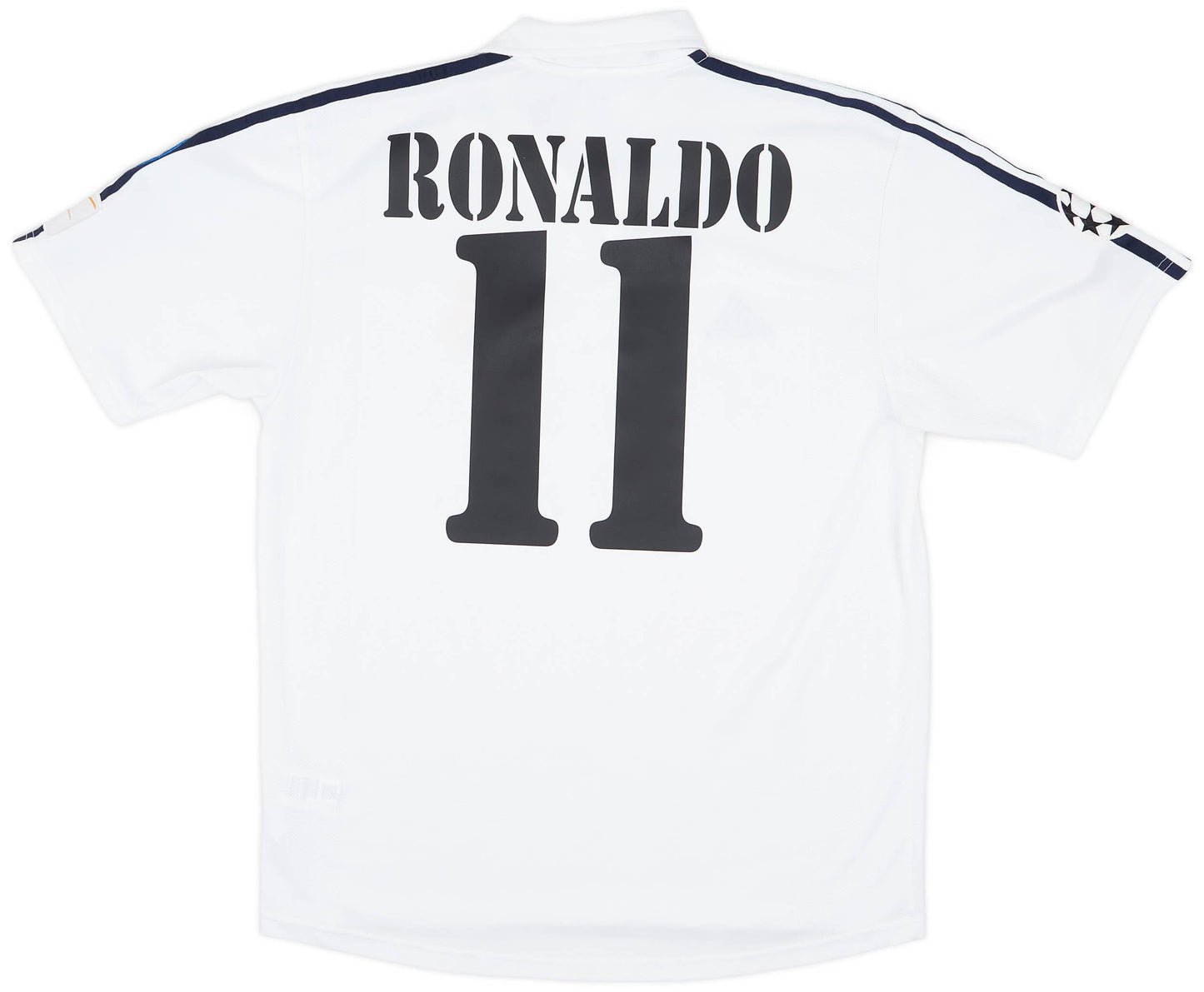 Ronaldo #11 Real Madrid Home Retro Jersey 2002/03 - image 1