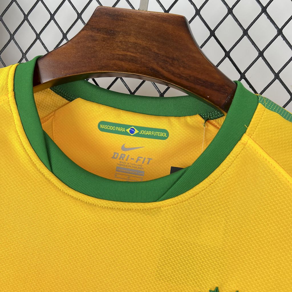 Brazil 2010 Home Retro Jersey - image 8