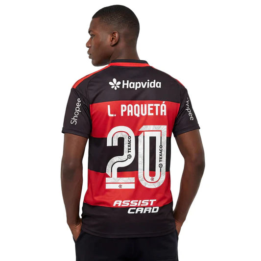 Camisa Flamengo I 26/27 Jersey #PAQUETA - All Sponsors - Fan Version