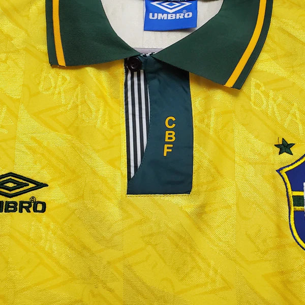 Brazil 91/93 I Home Jersey - Retro Version - image 6