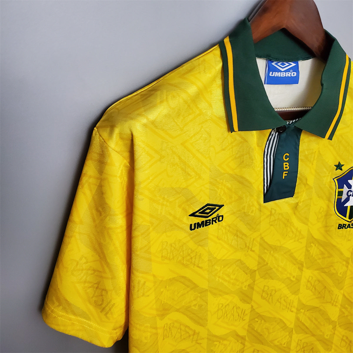 Brazil Home - Retrô 1991/92 Jersey - image 6