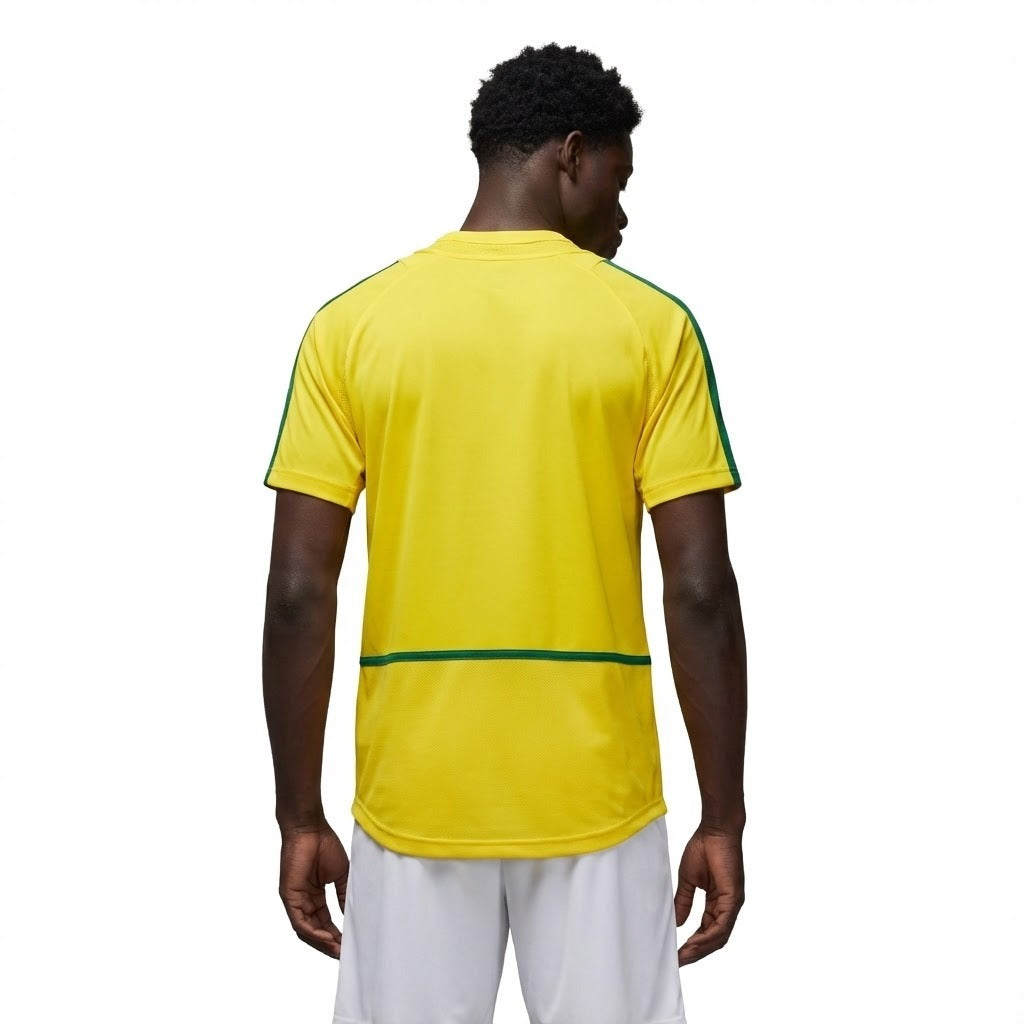 Brazil Home - Retrô 2002 Jersey - image 3