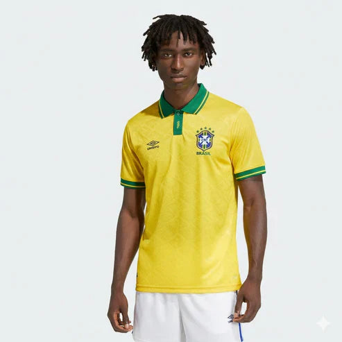 Brazil Home - Retrô 1991/92 Jersey - image 1