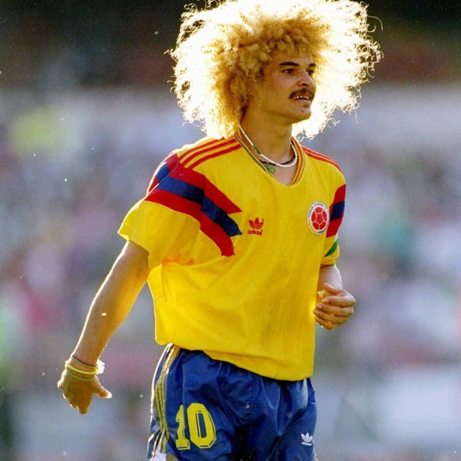 Retro Colombia Home Jersey 1990-91 Valderrama - image 2