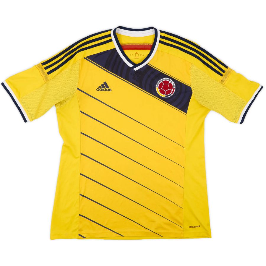 Retro Colombia Home Jersey 2014 James - image 1