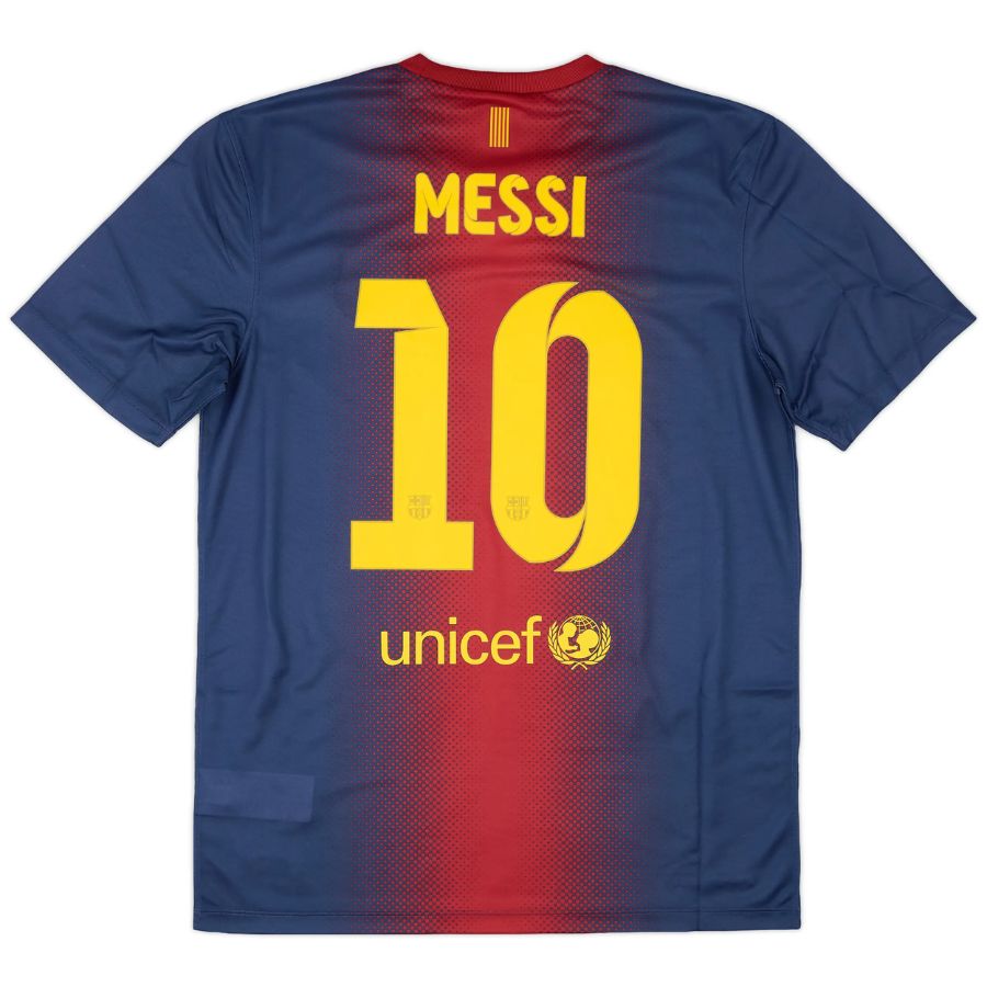 Messi #10 Barcelona Home Retro Jersey 2012/13 - image 1
