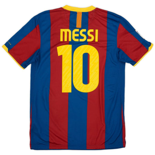 Messi #10 Barcelona Home Retro Jersey 2010/11
