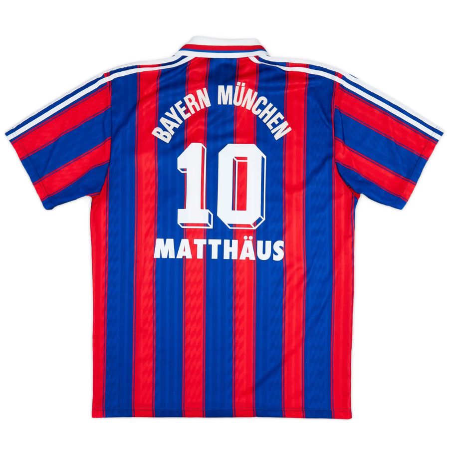 Matthäus #10 Bayern Munich Home Retro Jersey 1995/97 - image 1