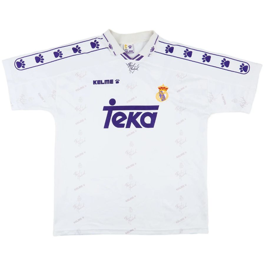 Real Madrid Home Retro Jersey 1996/97 - image 1