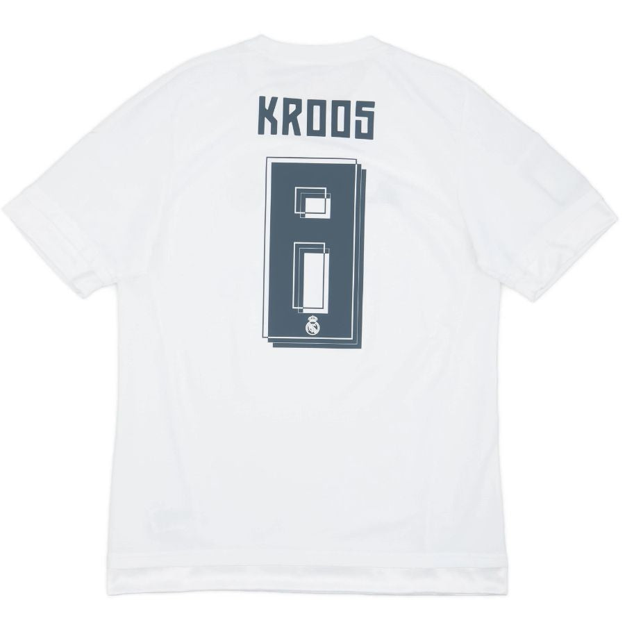 Kross #8 Real Madrid Home Retro Jersey 2015/16 - image 1