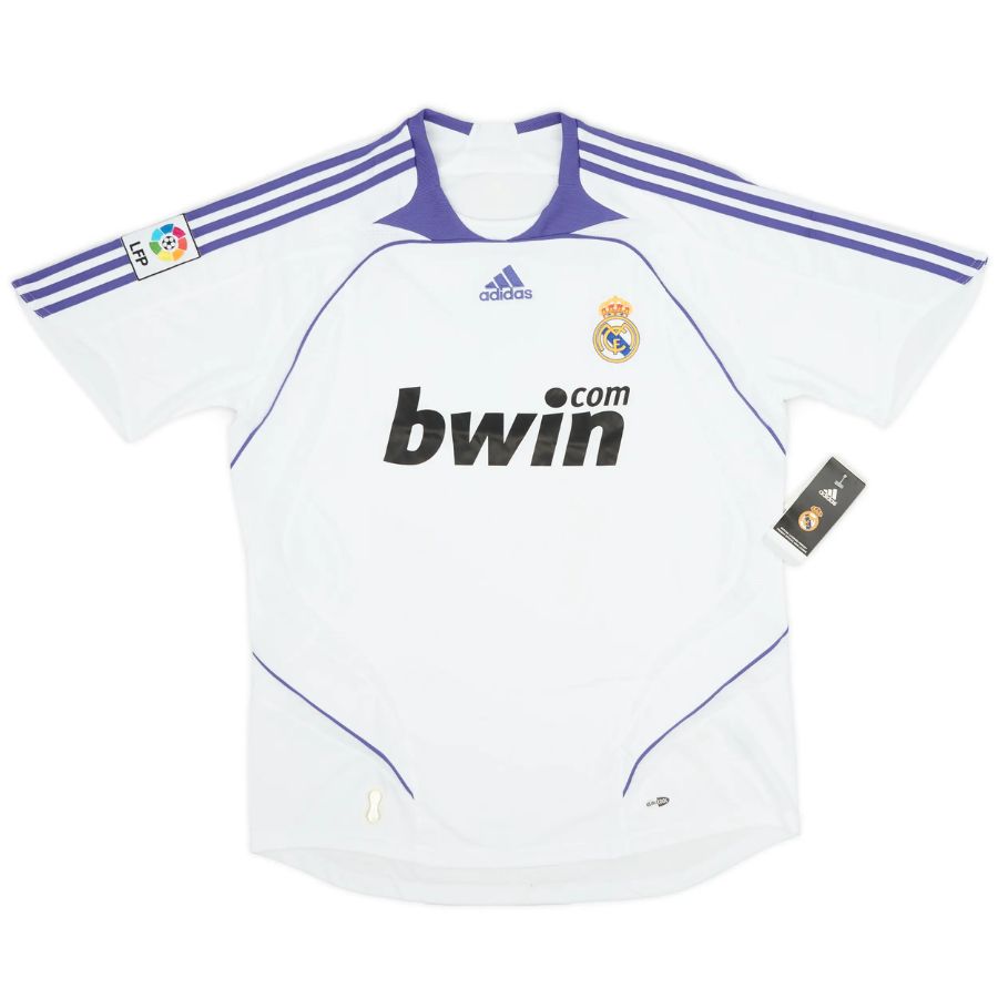 Real Madrid Home Retro Jersey 2007/08 - image 1