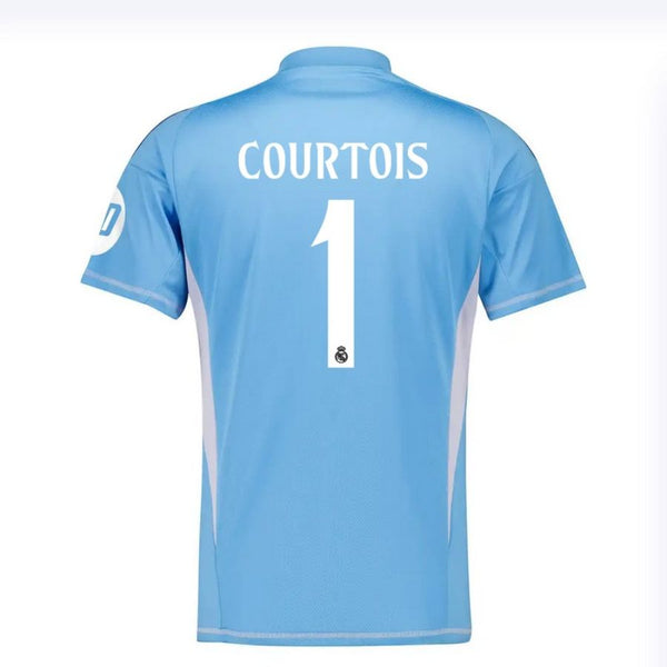 Courtois #1 Real Madrid GK Home Fan Jersey 2024/25