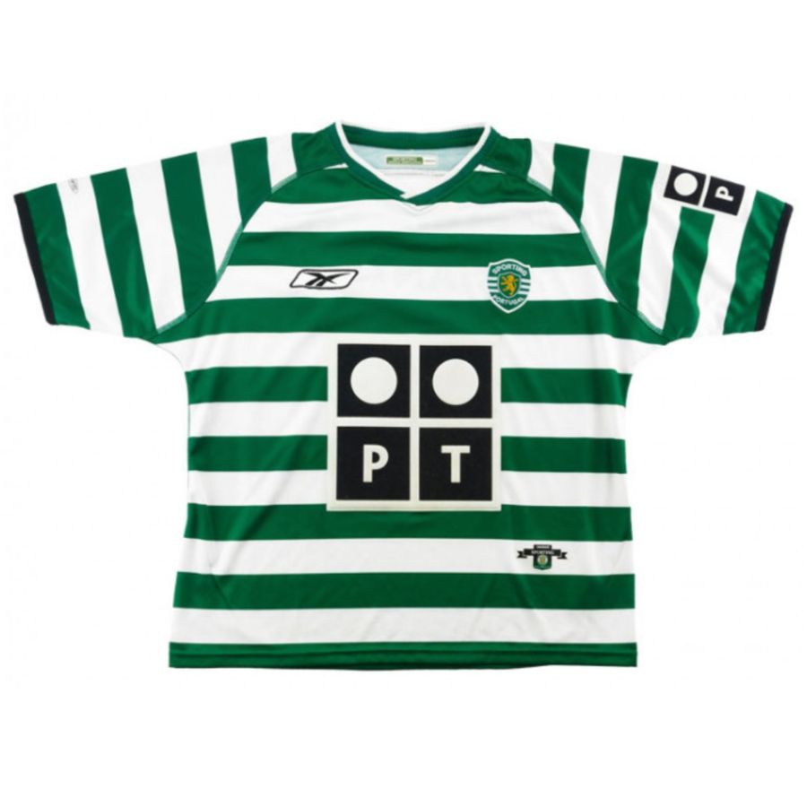 Sporting Home Retro Jersey 2003/04 - image 1