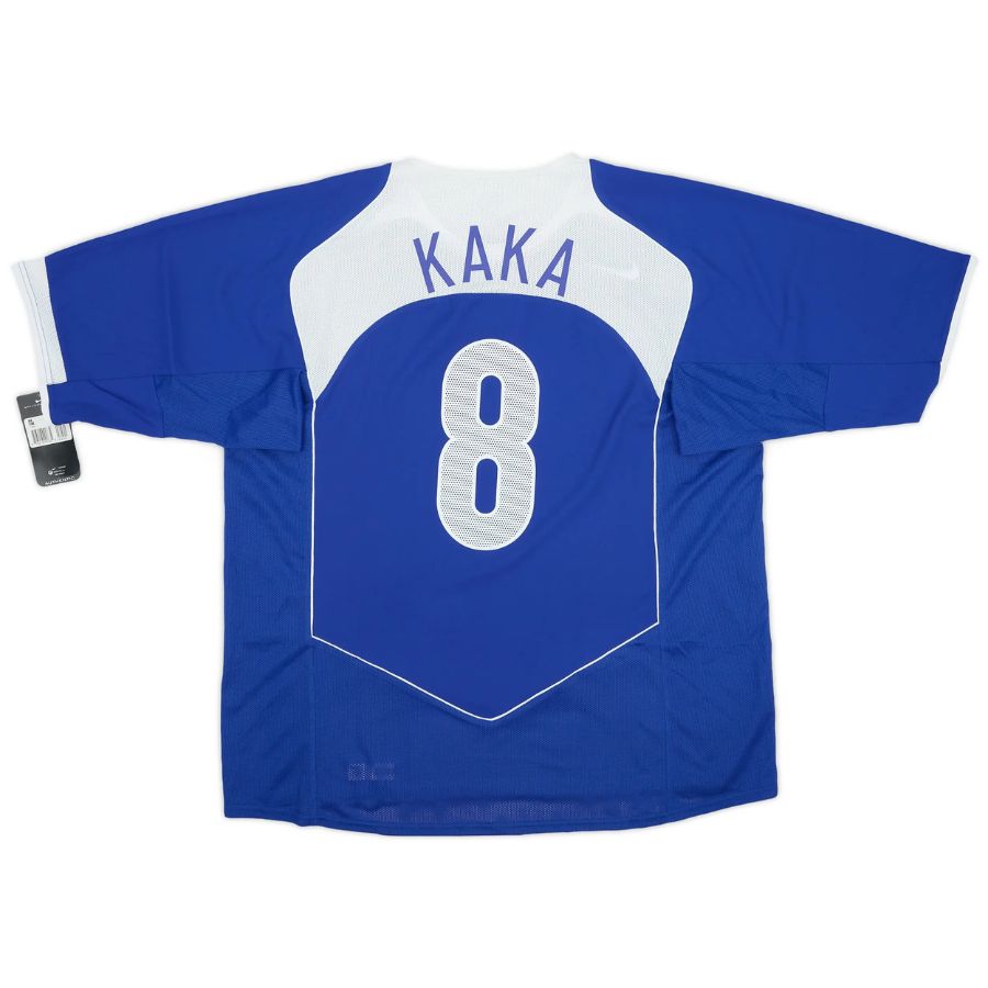 Kaka 8 Brazil Away Retro 2004 - image 1