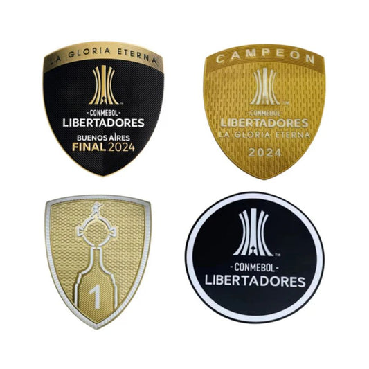 Kit 4 Patchs Libertadores Botafogo 2024