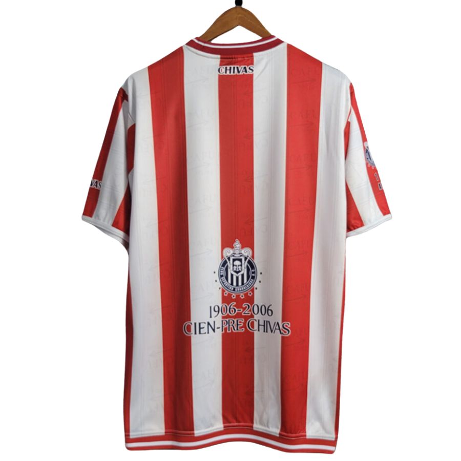 Retro Chivas de Guadalajara Home Fan Jersey Centenary 1906/2006 - image 2