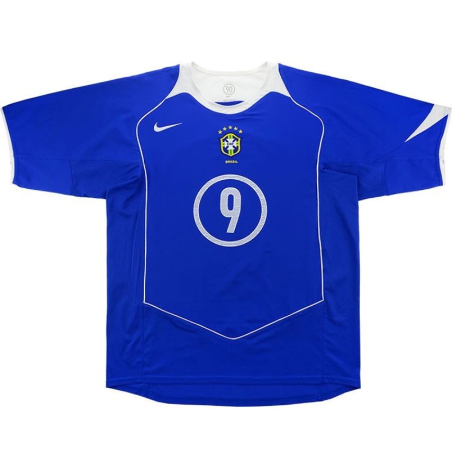 Ronaldo 9 Brazil Away Retro 2004 - image 2