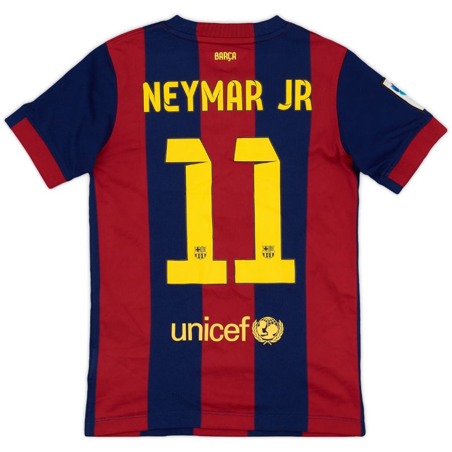Barcelona Retro Home 2014/15 Fan Jersey Neymar Jr 11 - image 1
