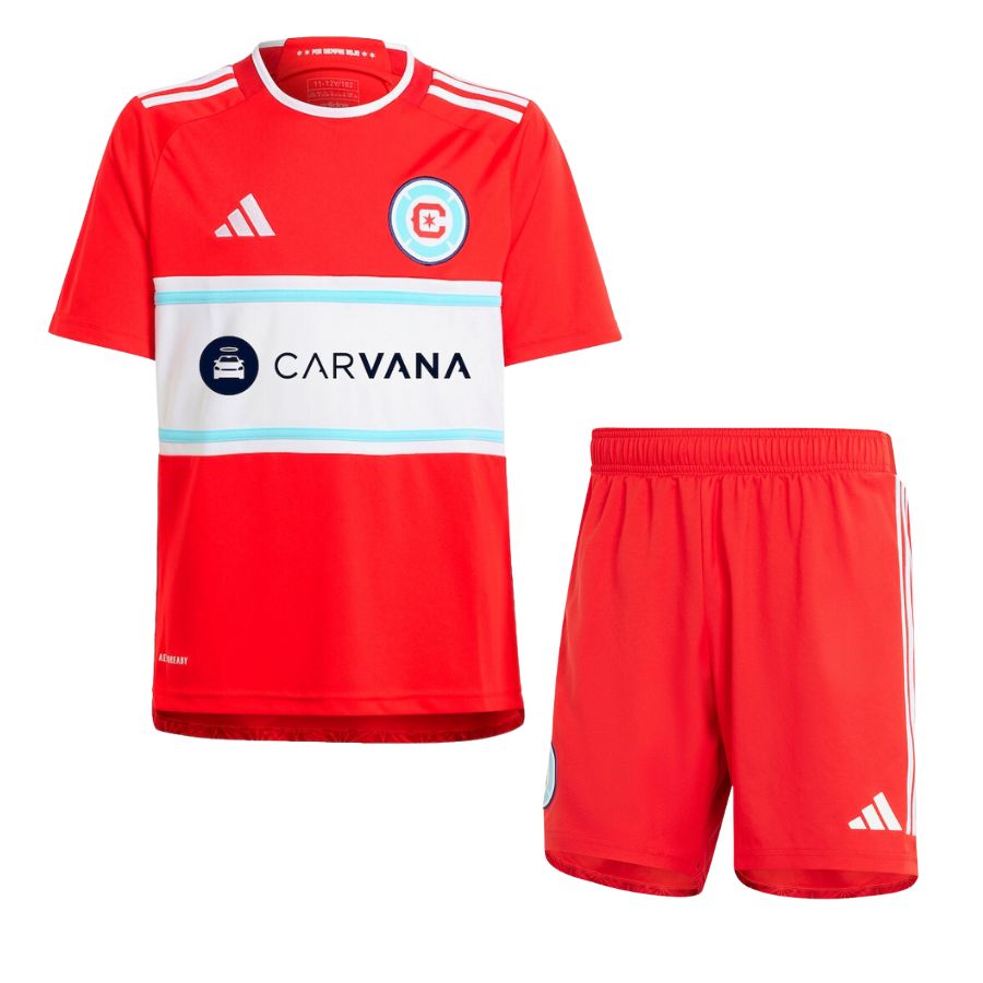 Kids Kit Chicago Fire Home Fan Jersey 2025/26 - image 1