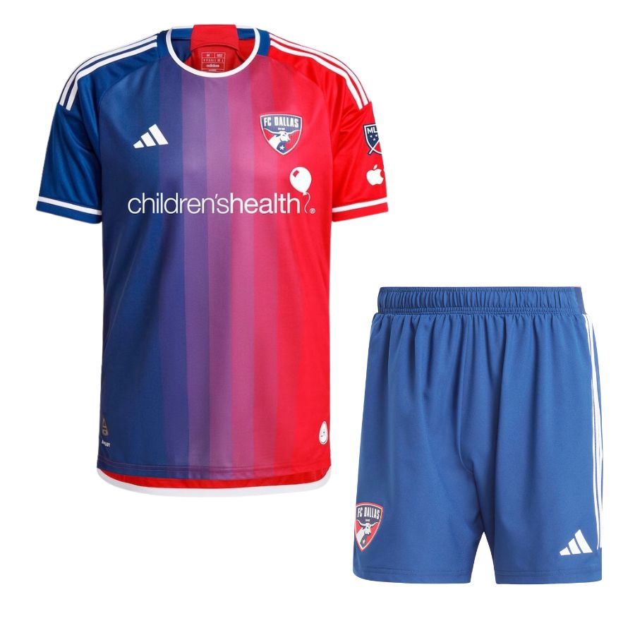 Kids Kit FC Dallas Home Fan Jersey 2025/26 - image 1