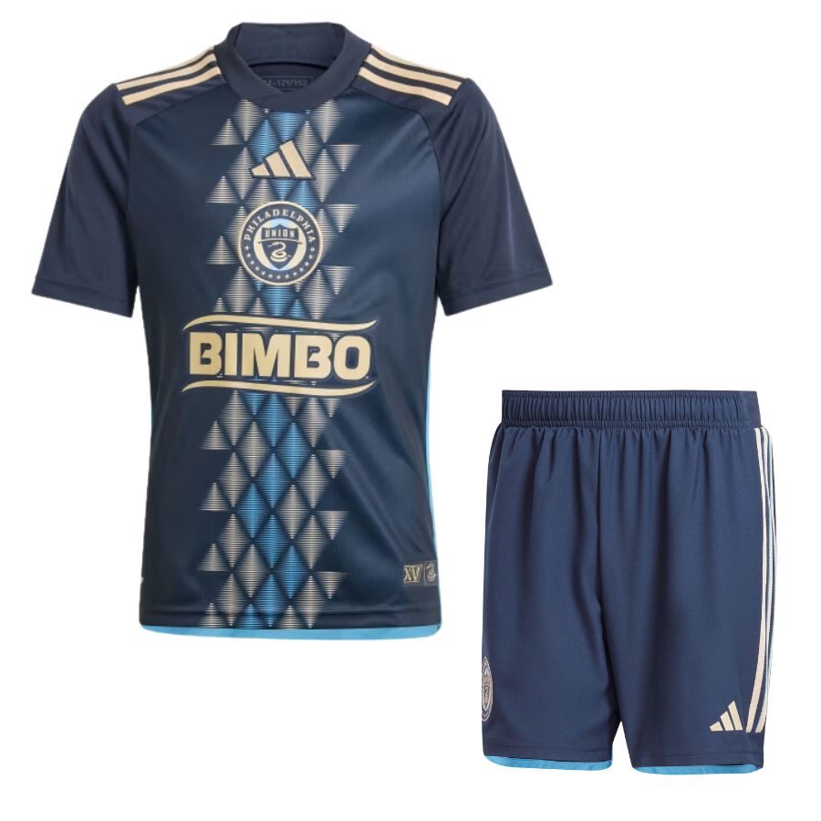 Kids Kit Philadelphia Union Home Fan Jersey 2025/26 - image 1