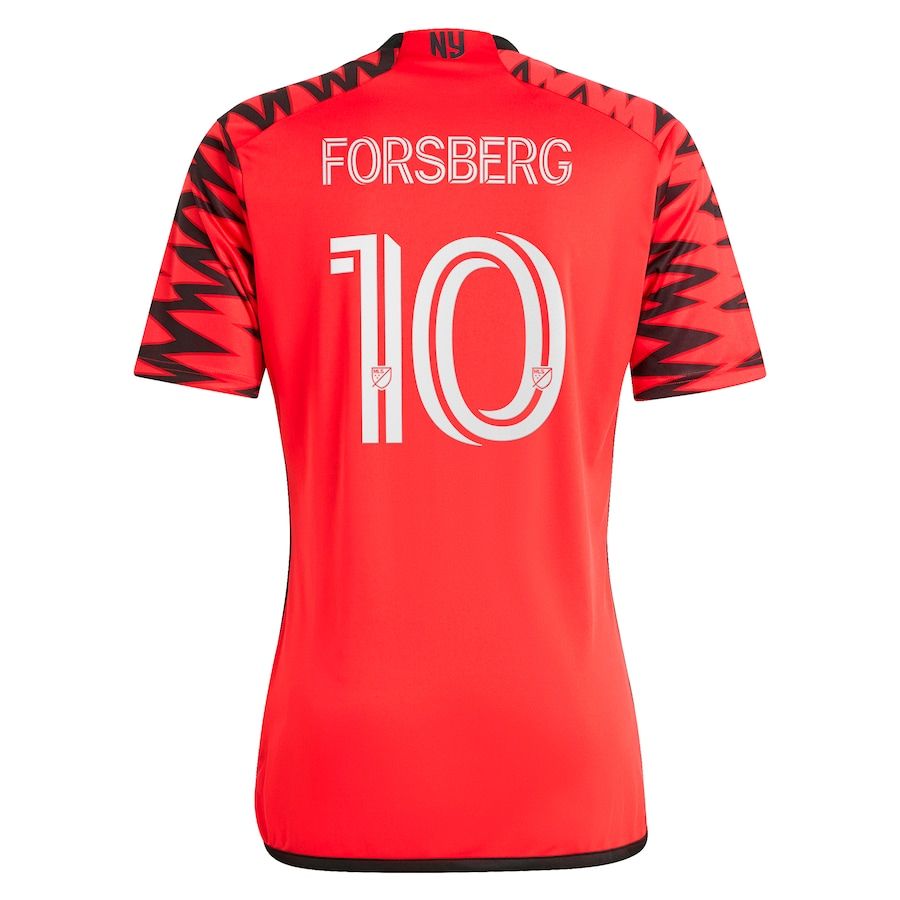 New York Red Bulls Forsberg 10 Home Fan Jersey 2025/26 - image 2