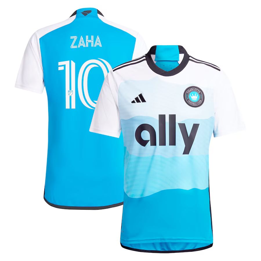 Charlotte FC Zaha 10 Home Fan Jersey 2025/26 - image 1