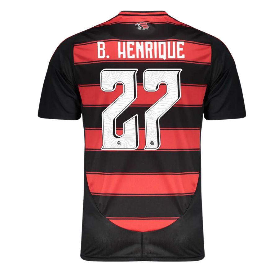 Kids Kit Flamengo Home Fan Jersey 2025/26 - image 6