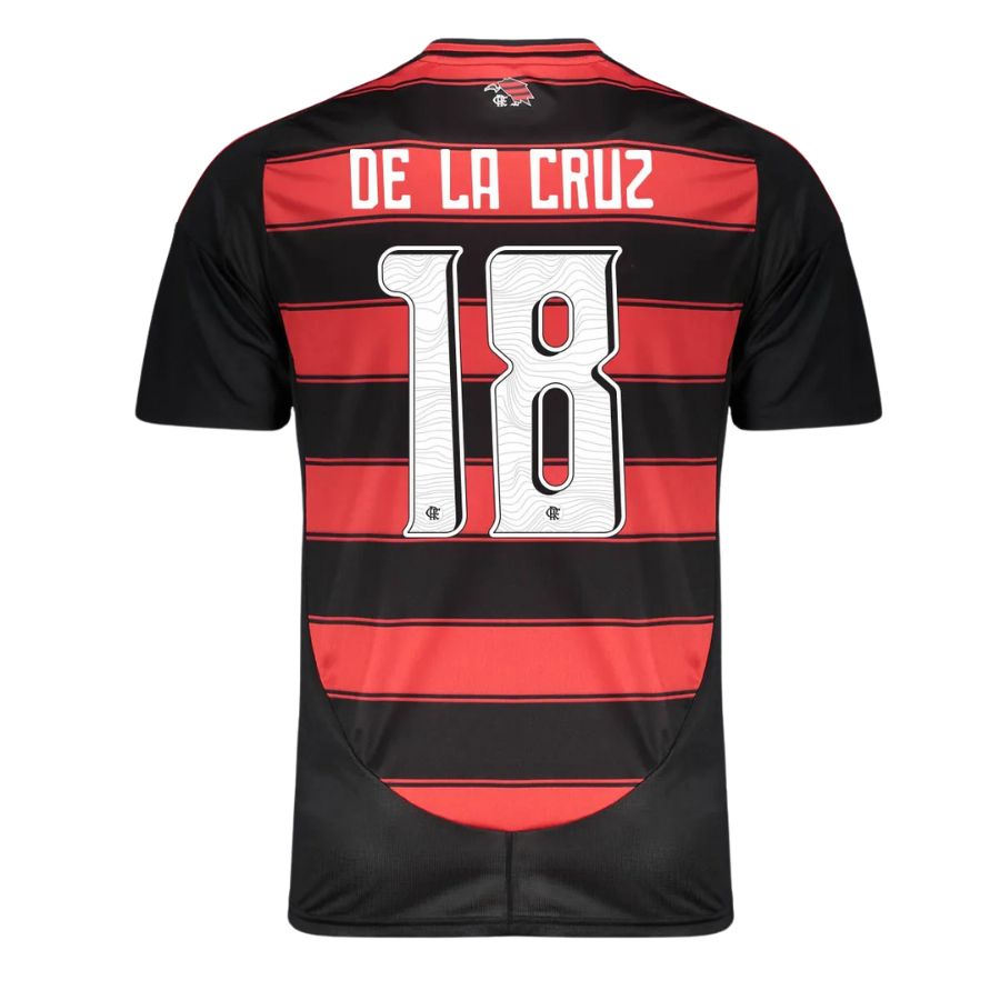 Flamengo De La Cruz 18 Home Fan Jersey 2025/26 - image 1