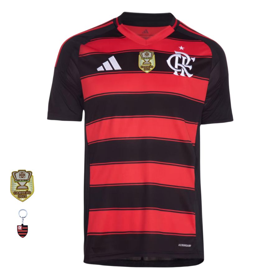 Flamengo De La Cruz 18 Home Fan Jersey 2025/26 - image 2