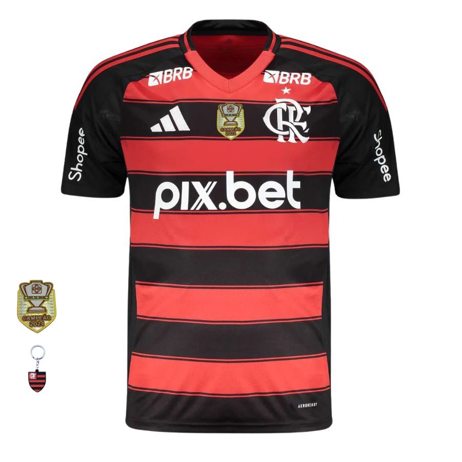 Flamengo Home Fan Jersey 2025/26 - image 8