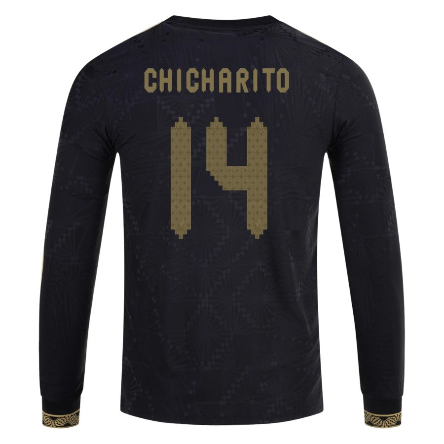 Mexico Chicharito 2025 Special Edition Long Sleeve Authentic Player Third Jersey by ad - image 2
