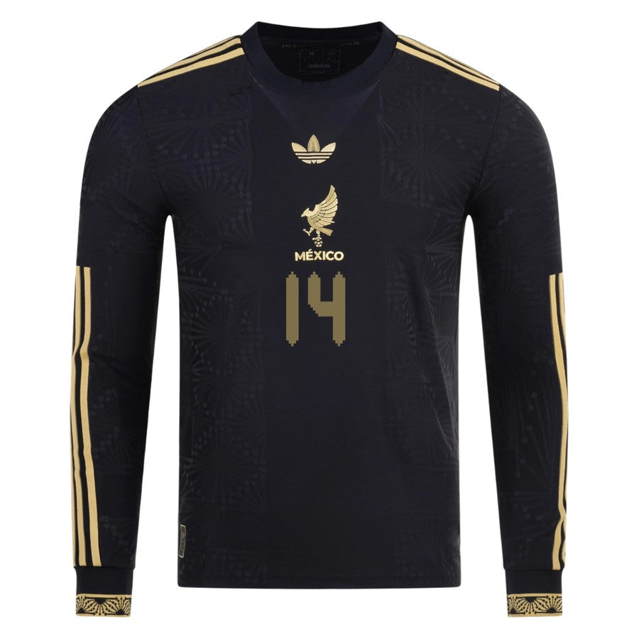 Mexico Chicharito 2025 Special Edition Long Sleeve Authentic Player Third Jersey by ad - image 3