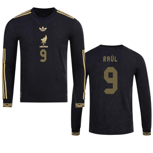 Mexico Raúl Jiménez 2025 Special Edition Long Sleeve Authentic Player Third Jersey by ad