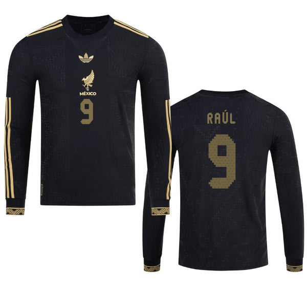 Mexico Raúl Jiménez 2025 Special Edition Long Sleeve Authentic Player Third Jersey by ad